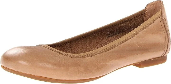 Born Julianne Women's Flat Shoes Noche (Tan) : 6 M (B), Leather - Image 2