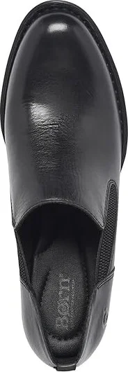 Born Kade Women's Flat Shoes Black : 9 M, Leather/Rubber/Suede - Image 2