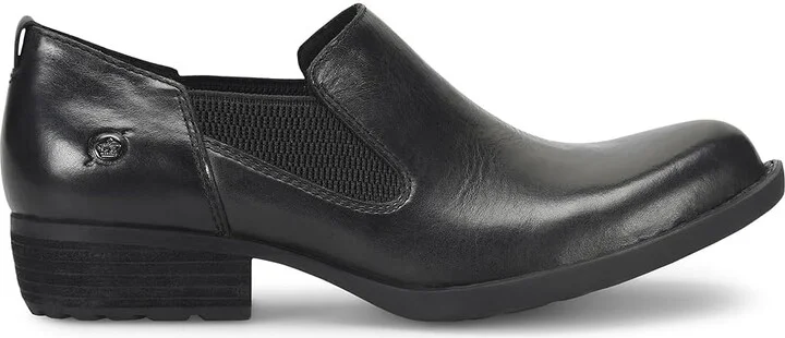 Born Kade Women's Flat Shoes Black : 9 M, Leather/Rubber/Suede - Image 5