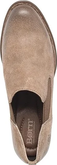 Born Kade Women's Flat Shoes Taupe : 8 M, Leather/Rubber/Suede - Image 2