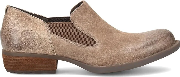 Born Kade Women's Flat Shoes Taupe : 8 M, Leather/Rubber/Suede - Image 5