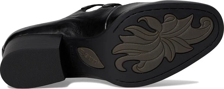 Born Karalee High Women's Heels Black : 8 M, Leather - Image 3