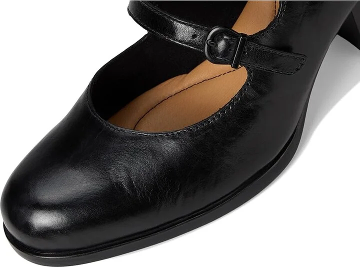 Born Karalee High Women's Heels Black : 8 M, Leather - Image 7