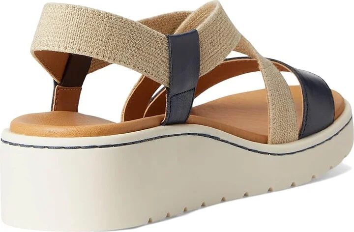 Born Kasady Women's Sandals Navy/Indaco : 11 M (B), Leather/Textile - Image 4