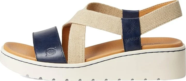 Born Kasady Women's Sandals Navy/Indaco : 11 M (B), Leather/Textile - Image 6