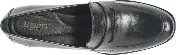 Born Kasi High Women's Heels Black : 7.5 M, Leather/Rubber - Image 2