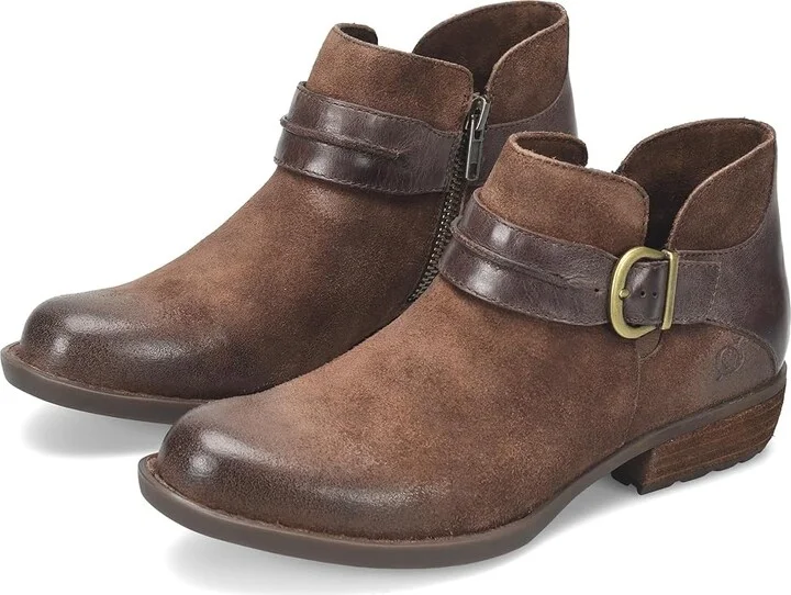 Born Kati Women's Boots Dark Brown (Castagno) : 6 M (B), Leather