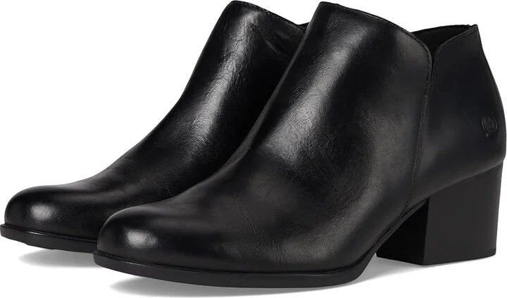 Born Kenzy Women's Slide Shoes Black : 7.5 M (B), Leather/Rubber
