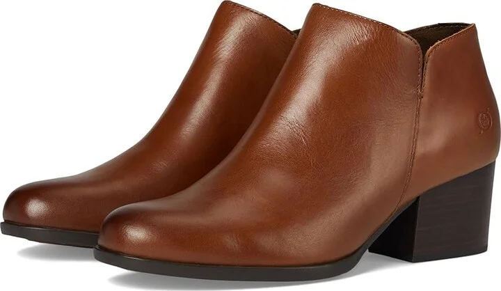 Born Kenzy Women's Slide Shoes Tan : 7 M (B), Leather/Rubber