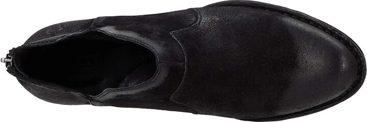 Born Kerri Women's Dress Zip Boots Black Distressed : 6.5 M (B), Leather - Image 2