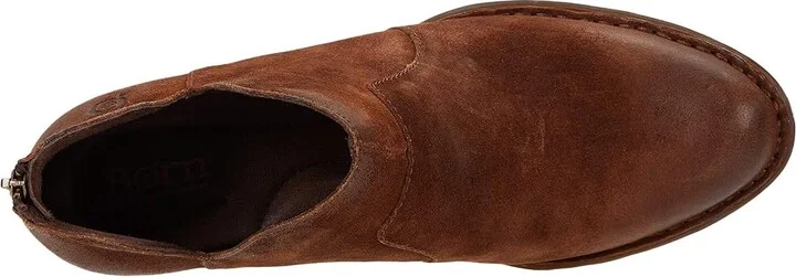 Born Kerri Women's Dress Zip Boots Rust Distressed : 6.5 M (B), Leather - Image 2