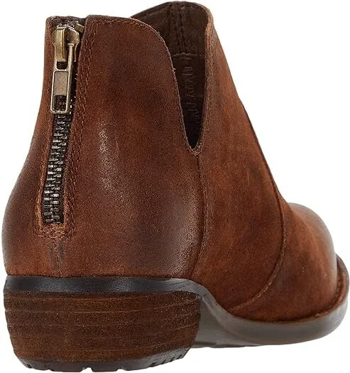 Born Kerri Women's Dress Zip Boots Rust Distressed : 6.5 M (B), Leather - Image 4