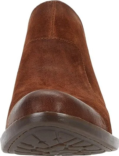 Born Kerri Women's Dress Zip Boots Rust Distressed : 6.5 M (B), Leather - Image 5