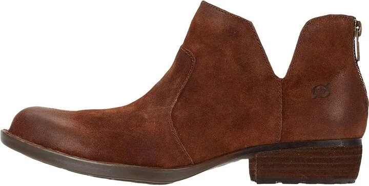 Born Kerri Women's Dress Zip Boots Rust Distressed : 6.5 M (B), Leather - Image 6