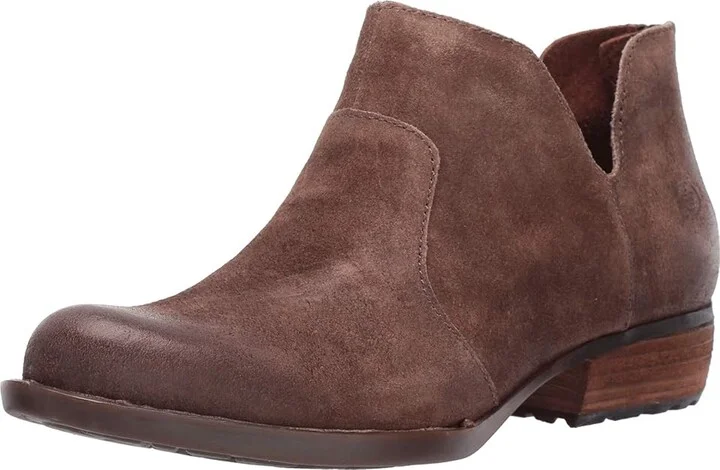 Born Kerri Women's Dress Zip Boots Taupe Distressed : 6 M (B), Leather - Image 2