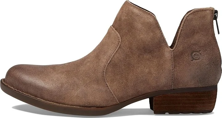 Born Kerri Women's Dress Zip Boots Taupe Distressed : 6 M (B), Leather - Image 7