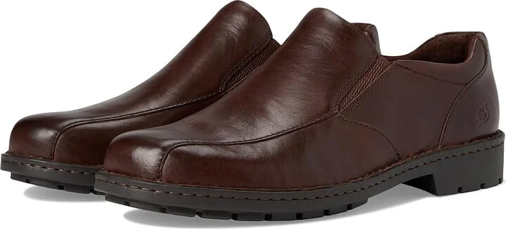 Born Laken Men's Lace-up Boots Dark Brown (Castagno) : 12 M (D), Leather