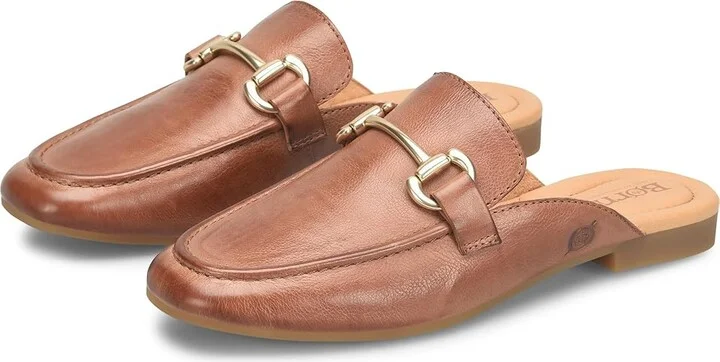 Born Lareina Women's Flat Shoes Brown : 6 M, Leather