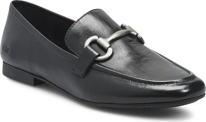 Born Leyla Women's Flat Shoes Black : 7.5 M, Leather/Rubber - Image 5