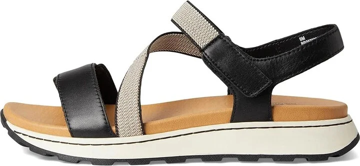 Born Mady Women's Sandals Black (Black/Beige) : 9 M (B), Leather/Rubber - Image 6