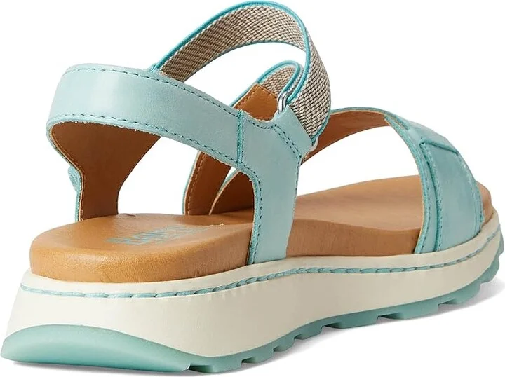 Born Mady Women's Sandals Turquoise : 8 M (B), Leather/Rubber - Image 4