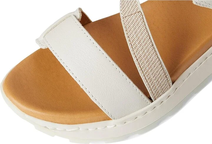 Born Mady Women's Sandals White (Sea Salt) : 8 M (B), Leather/Rubber - Image 7