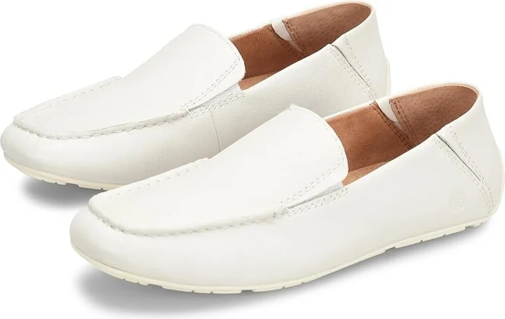 Born Marcel Men's Lace-up Boots White : 9.5 M (D), Leather/Rubber