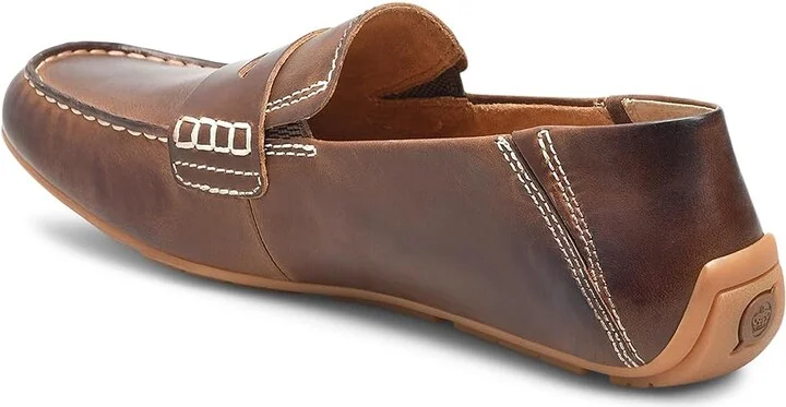Born Marcel Penny Men's Lace-up Boots Dark Brown Full Grain : 10 M (D), Leather/Rubber/Suede - Image 4