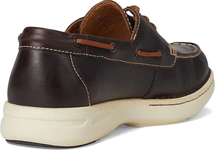 Born Mariner 3-Eye Men's Lace-up Boots Dark Brown : 11 M (D), Leather - Image 4
