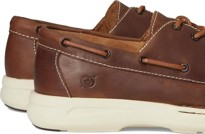 Born Mariner 3-Eye Men's Lace-up Boots Tan : 8 M (D), Leather - Image 7