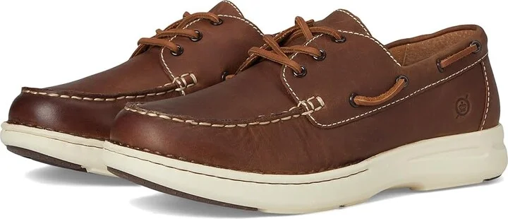 Born Mariner 3-Eye Men's Lace-up Boots Tan : 8 M (D), Leather
