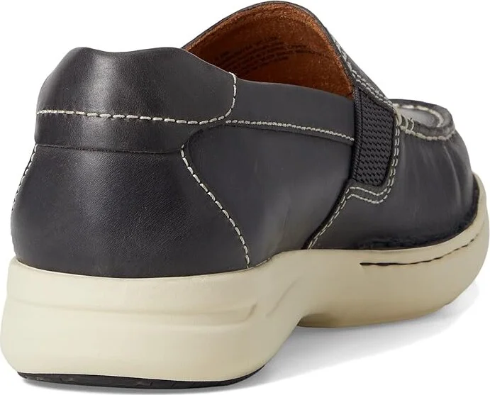 Born Mariner Slip-On Men's Lace-up Boots Navy : 8.5 M (D), Leather - Image 4