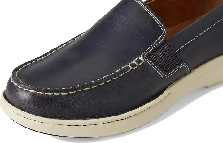 Born Mariner Slip-On Men's Lace-up Boots Navy : 8.5 M (D), Leather - Image 7