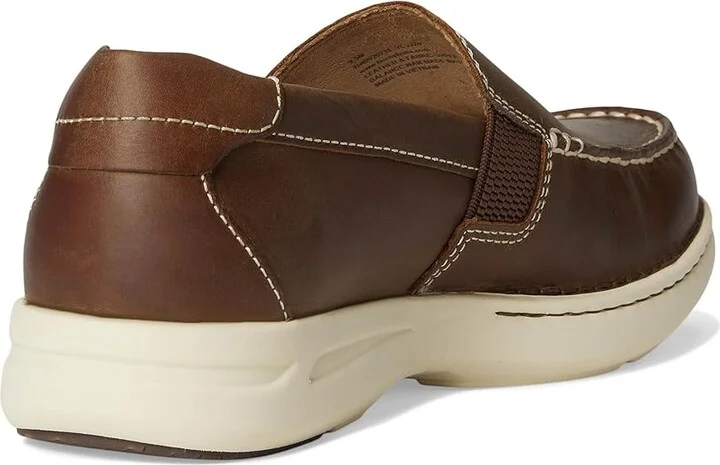 Born Mariner Slip-On Men's Lace-up Boots Tan : 12 M (D), Leather - Image 4