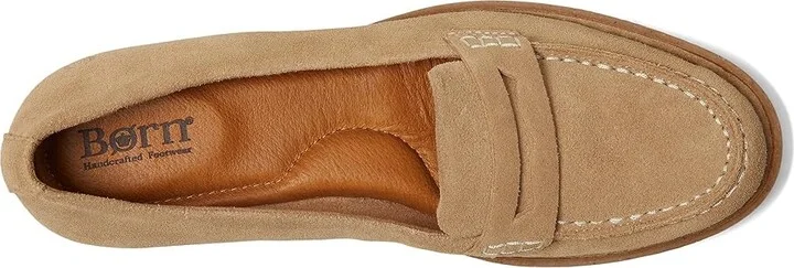 Born Marlo High Women's Heels Natural : 7.5 M, Leather/Rubber/Suede - Image 2