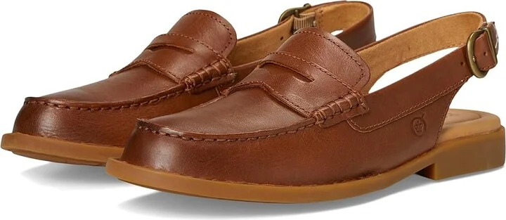 Born Marly Women's Shoes Tan : 6.5 M, Leather/Rubber/Suede