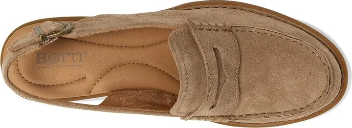 Born Marly Women's Shoes Taupe : 6.5 M, Leather/Rubber/Suede - Image 2