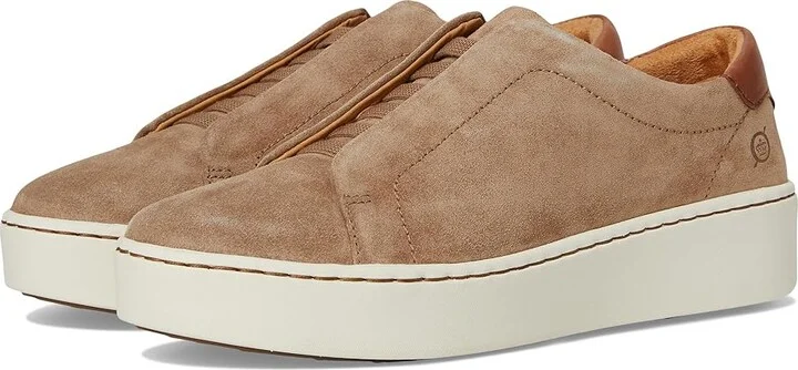 Born Mazzy Women's Sandals Taupe (Suede) : 8.5 M (B), Leather