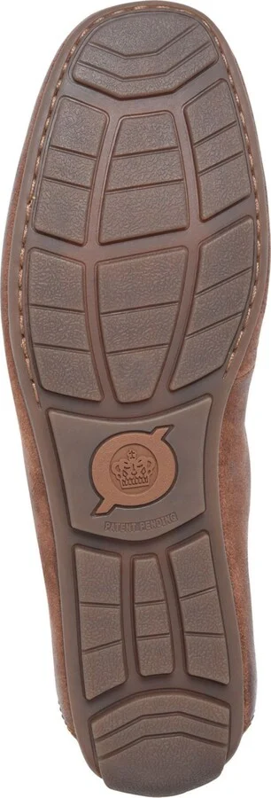 Born Men's Marcel Nubuck Leather Penny Loafers - Rust, Dark Brown Tobacco - Image 5