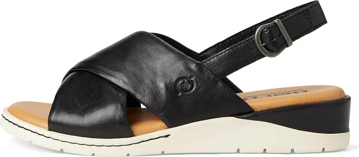 Born Mia Women's Sandals Black Nero : 7 M (B), Leather - Image 6