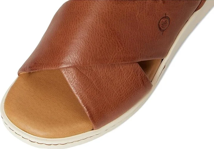 Born Mia Women's Sandals Brown Luggage : 6 M (B), Leather - Image 7