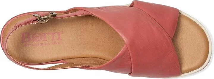 Born Mia Women's Sandals Rust/Cayenne : 6 M (B), Leather - Image 2