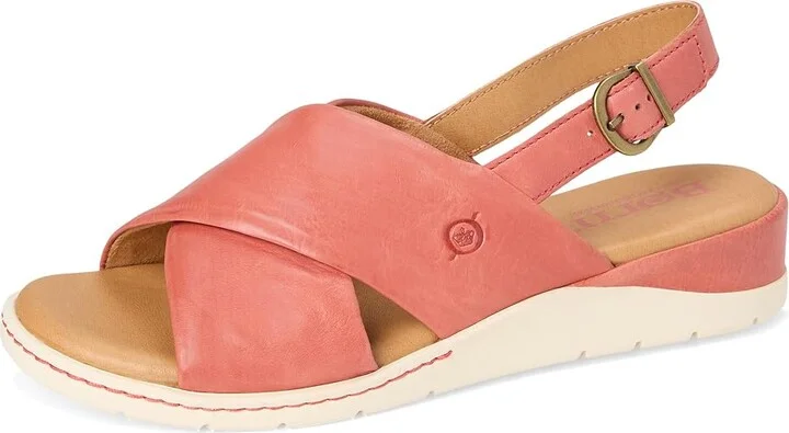 Born Mia Women's Sandals Rust/Cayenne : 6 M (B), Leather - Image 5