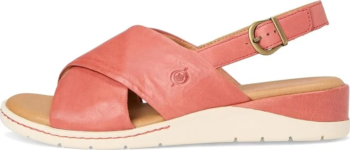 Born Mia Women's Sandals Rust/Cayenne : 6 M (B), Leather - Image 6