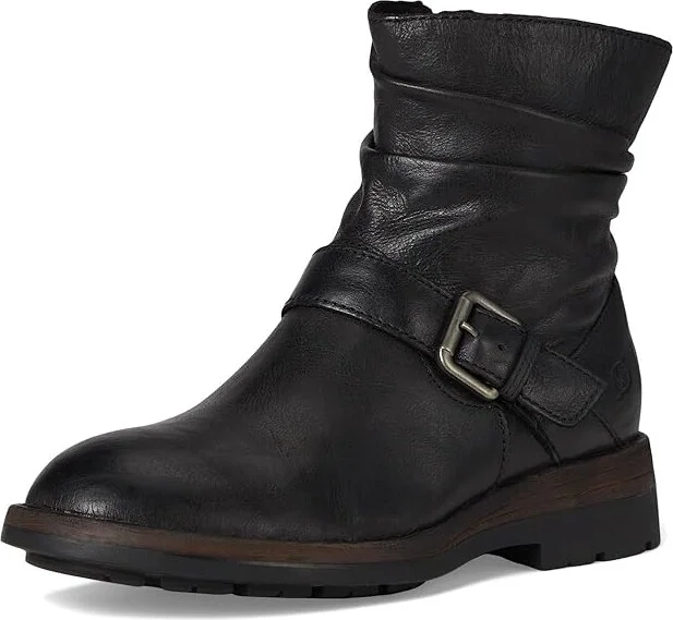 Born Midway Women's Boots Black : 9.5 M, Leather/Suede - Image 5