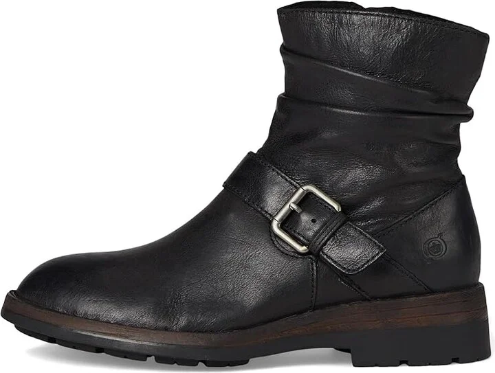 Born Midway Women's Boots Black : 9.5 M, Leather/Suede - Image 6
