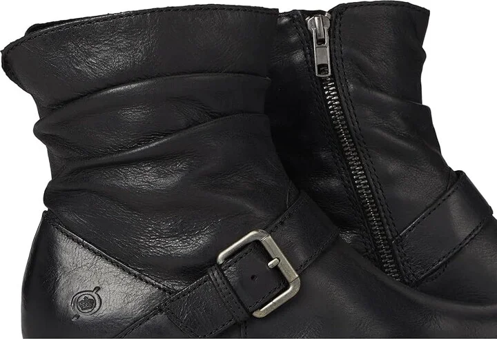 Born Midway Women's Boots Black : 9.5 M, Leather/Suede - Image 7