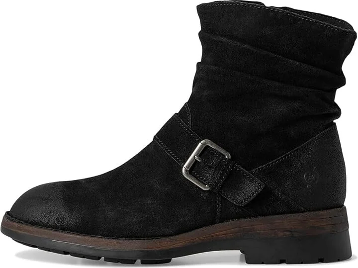 Born Midway Women's Boots Black1 : 6 M, Leather/Suede - Image 6
