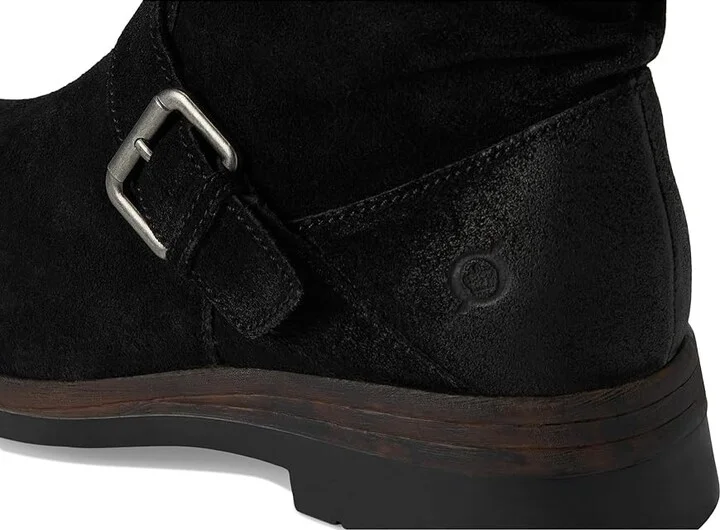 Born Midway Women's Boots Black1 : 6 M, Leather/Suede - Image 7