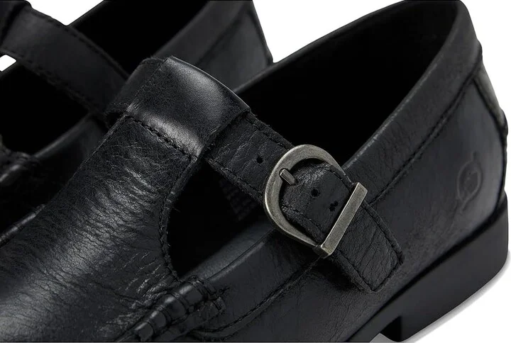 Born Miki High Women's Heels Black : 7 M (B), Full Grain leather/Leather - Image 7